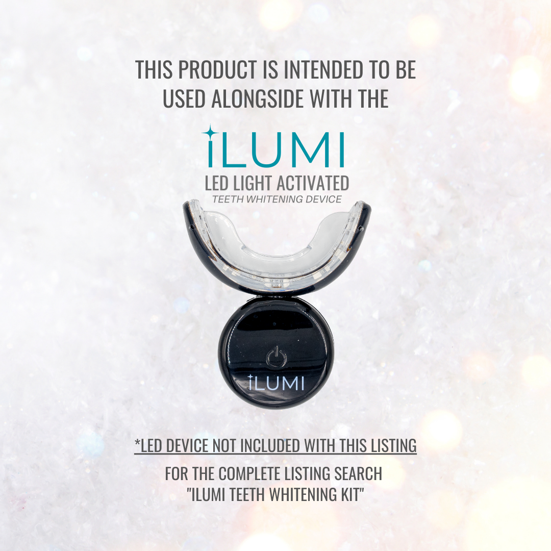 New iLUMI Carbamide Peroxide Gel Teeth Whitening Refill Pens