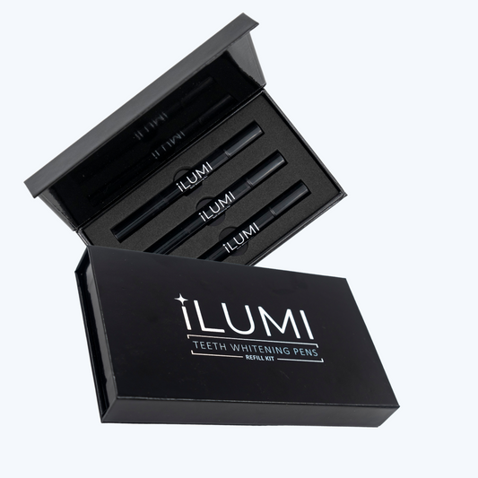 New iLUMI Carbamide Peroxide Gel Teeth Whitening Refill Pens