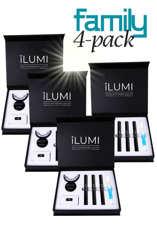 Dr. Dave's Complete Whitening System - Family 4-Pack